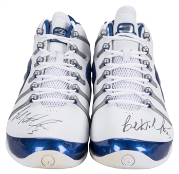 Ben Wallace Game Issued & Signed And 1’s Sneakers (Player LOA & JSA)